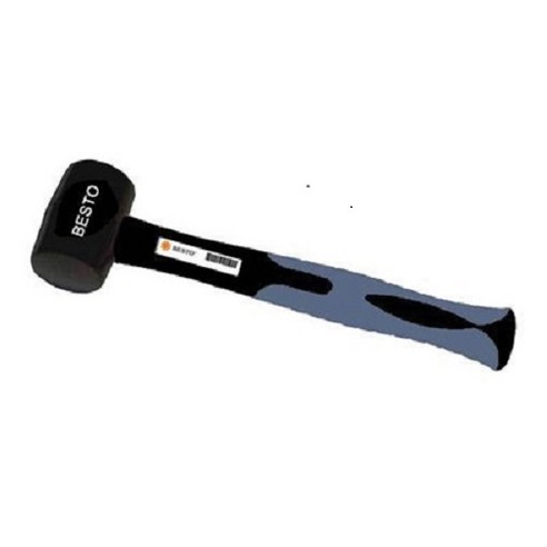 베스토 고무 망치 검정색 헤드 TPR핸들 B-RM08 8OZ, B-RM12 검정, 1개 - 망치/도끼 | 쿠팡