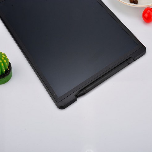 올라이프지 LCD 드로잉 패드 전자노트 메모패드 12인치, 블랙