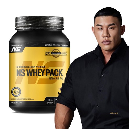 NS포대유청 초코맛 450g WPC 93% 분리유청 단백질 헬스보충제 단백질보충제 단백질쉐이크 프로틴, 1개