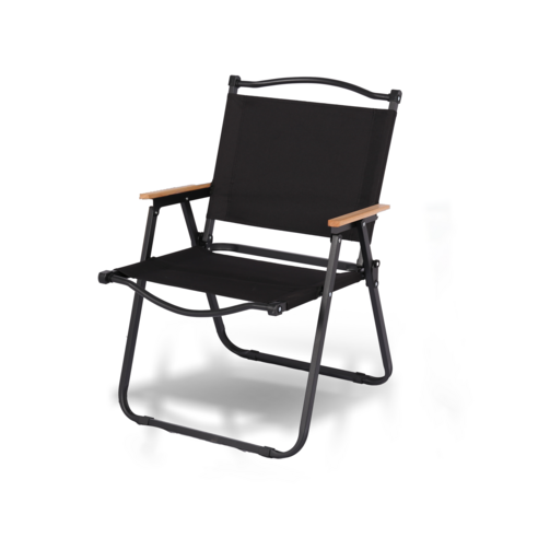 르닉박스 폴딩체어 캠핑 의자, 1개, 블랙