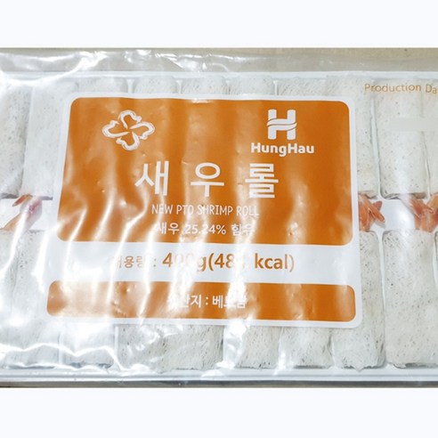 쌀종이 새우롤튀김 400g 베트남 새우짜조, 1개