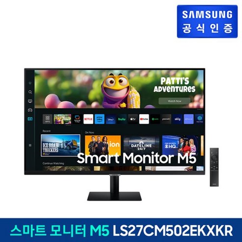 삼성전자 삼성 스마트 모니터 M5 LS27CM502EKXKR, 단일옵션, 1개