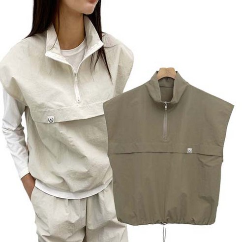 필드 위 스타일과 편안함, 레크레아 골프 바람막이 조끼 하나로 완성! 골프조끼