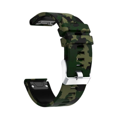 Garmin Approach S62 S60 MARQ Athlete Aviator 스트랩 가민 QUICKFIT 22mm 위장 고무 퀵 릴리스 손목 시계줄, #9, Quick Fit 22mm