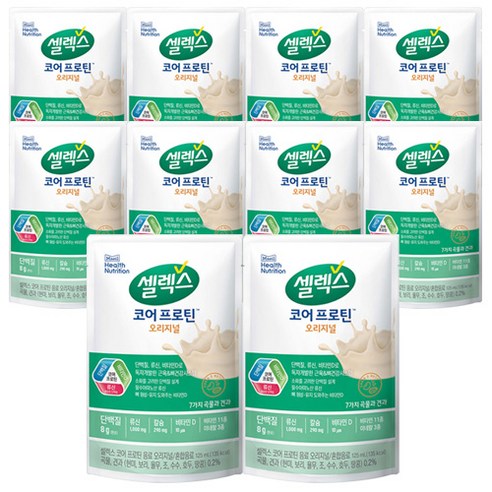 셀렉스 코어 프로틴 음료 오리지널, 125ml, 10개