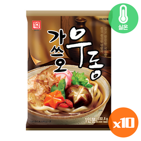 한성기업 가쓰오우동 233g x 10봉
