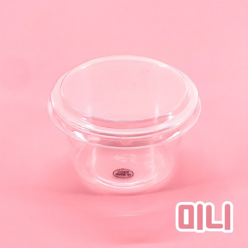 정담 원형 보틀케이크 용기 PET, 50개 - 케이크상자/박스 | 쿠팡