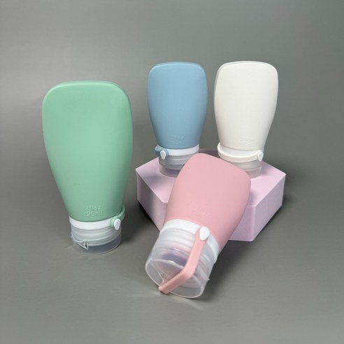 로켓모모 실리콘공병 새지않는 여행용 삼푸통, 3세트 90ml, 1개