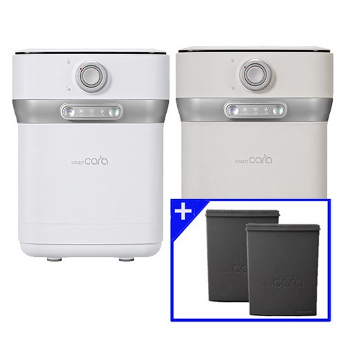 스마트카라 400Pro2 가정용 음식물처리기 2L+필터2세트, 400Pro2화이트+필터2세트