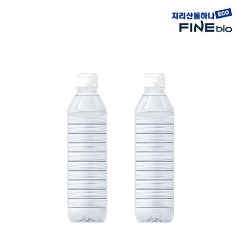 지리산 물하나 ECO 무라벨 생수 500ml 40병, 40개