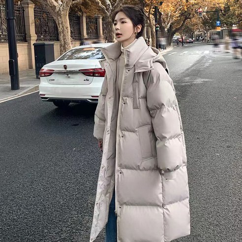 따뜻한 보온성과 스타일을 동시에 제공하는 ANYOU 겨울 여자롱패딩