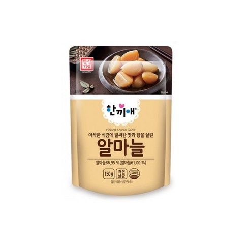 [한성기업]알마늘 150g 마늘절임, 1개