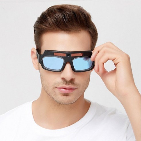 자동 차광 용접 안경 고글 용접면 눈보호