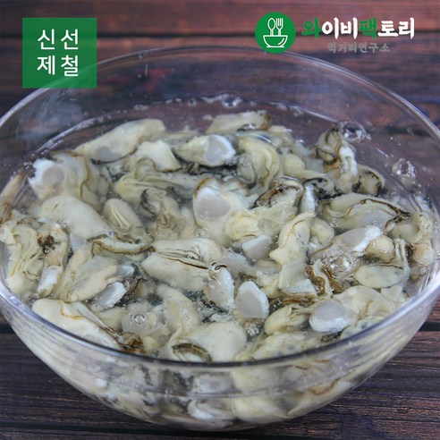 [신선제철]남해안 고흥 자연산 생굴 1kg 2kg 4kg, 생굴1kg, 1개