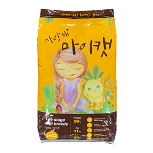 팜스코 사랑해 마이캣 20kg 고양이 사료, 닭, 1개