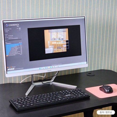 디클 올인원 일체형 PC A238N N5095 무선키보드 마우스 증정, 256GB, 8GB