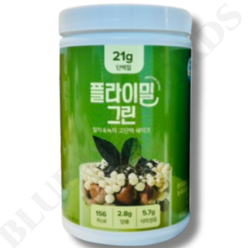 플라이밀 단백질 쉐이크 대용량 그린 녹차맛, 630g, 1개