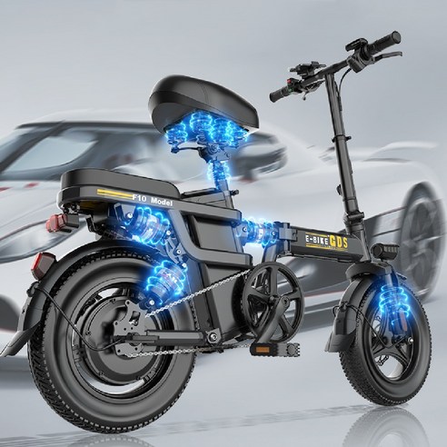 안전성, 편리성, 성능을 겸비한 행복한상회의 접이식 전기 자전거