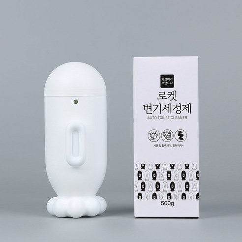 욕실에 혁신을 불어넣다: 가성비가브랜드다 로켓 자동 변기세정제 대용량 리뷰 브레프변기세정제