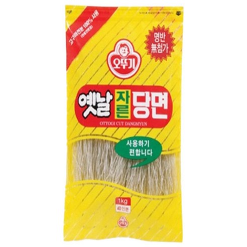 오뚜기 옛날 자른당면 1등당면 1kg 40인분, 1개