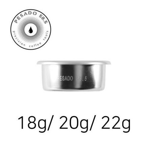 페사도 필터바스켓 58mm 18g 20g 22g 브레빌 8시리즈 바스켓 54mm 18g 20g IMS, 54mm 브레빌용/18g 26, 1개