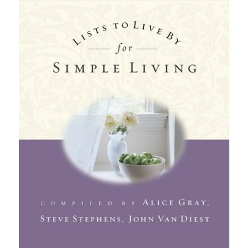 (영문도서) Lists to Live by for Simple Living Paperback, Multnomah Books, English, 9781590520581