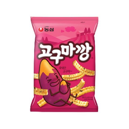 농심 고구마깡 83g 16봉지 과자 스낵, 1.농심 고구마깡 83g 16봉지