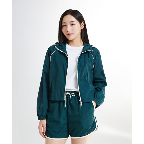 SPAO UV차단 라이트 후드 크롭 윈드브레이커SPJJE25G01 RE_SPJJE37G01 SPJJE37G01