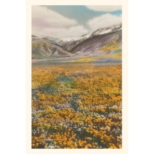 (영문도서) Vintage Journal California Poppies Paperback, Found Image Press, English, 9781648118357