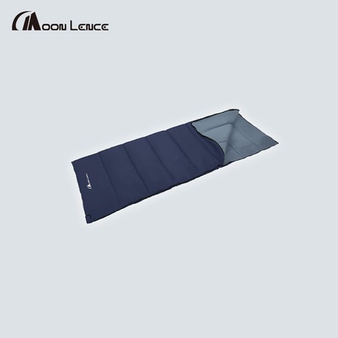 Moon Lence 스퀘어 캠핑 침낭 1800, 1개, 블루