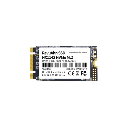 리뷰안 NX1142 NVMe 2242 SSD, 1TB