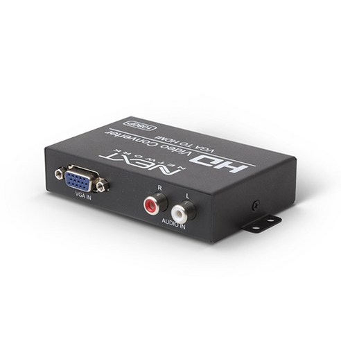 NEXT 2423VHC VGA(RGB)+스테레오 to HDMI 변환 컨버터