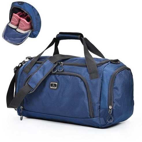 체육관 가방 나일론 여행용 gym bags for fitness bag, Deep Blue - 22개 남음