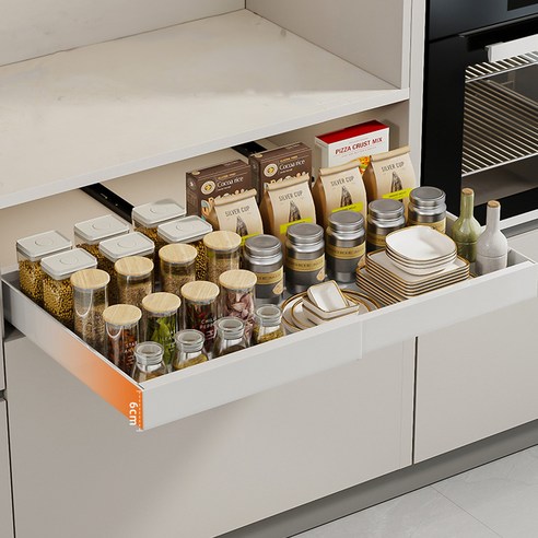 코지스 신축형 슬라이딩 주방선반으로 좁은 주방 공간 효율을 극대화하세요!