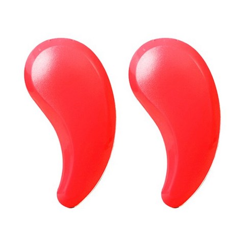 오픈런 헤어빗 헤어브러쉬 두피마사지기, 로즈, 물음표 2개