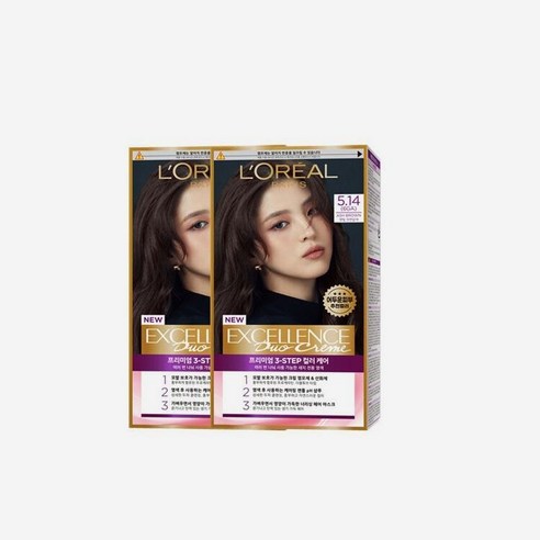 빛나는 자신감을 되찾아줄 마법, 로레알파리 엑셀랑스 듀오크림 새치염색약 로레알새치염색약
