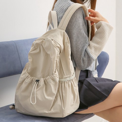 B급 네트스트릿 나일론 스트링 백팩