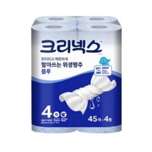 스카트 빨아쓰는 키친타올 45매, 4개