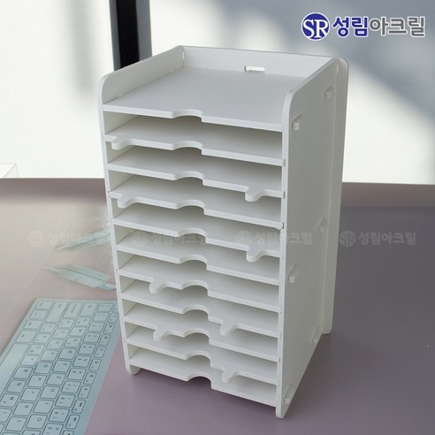 성림 아크릴 DIY 색종이 진열대: 컬러풀한 작업 공간을 위한 완벽한 솔루션