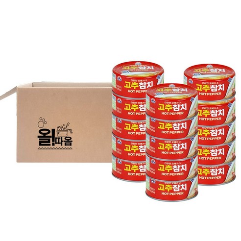 사조 고추참치 150g 15개