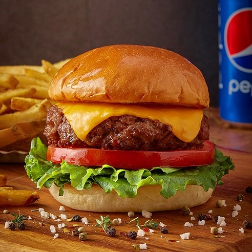 집에서 즐기는 진짜 미국 맛, [담짜몰] 수제 치즈버거 밀키트!