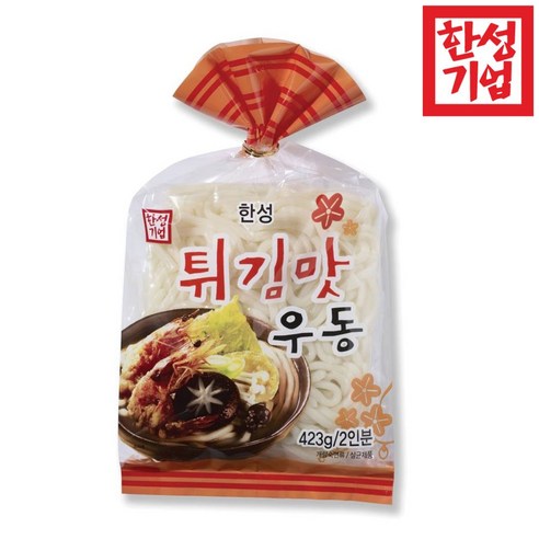 한성기업 튀김맛우동 423g(2인분)(유통기한:2024년3월26일), 1개, 423g