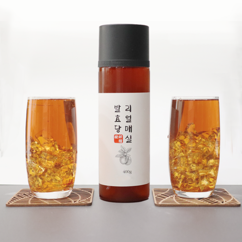 발효당 리얼매실 400g 초록 하동 매실 발효 액 매실액기스 임산부매실액, 1개