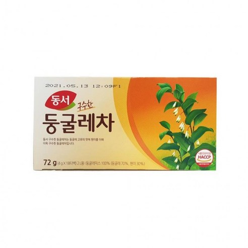 구수한 동서 둥굴레차 18티백 누구나좋아하는 맛좋은, 4g, 18개입, 1개