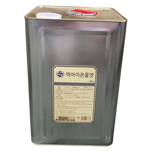 백설 맥아이온물엿, 1개, 24kg