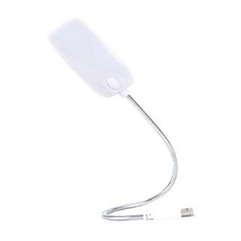 USB LED 코브라 조명 캠핑 노트북 책상 휴대용 라이트 스탠드, 코브라 LED 조명 화이트