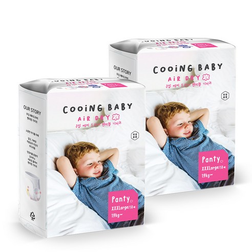 쿠잉 에어 드라이 풀커버 팬티형 기저귀 아동용, 점보형 이상(3XL..., 36매 점보형 이상(3XL) × 36매, 단계 × 총 수량 섬네일