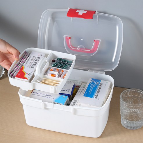 작지만 든든한 안심, 구디푸디 베이직 화이트 가정용 구급함