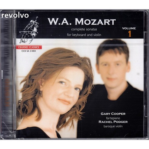Mozart : Complete Sonatas For Keybord And Violin Vol.1 / Rachel Podger Gary Cooper [SACD Hybrid]