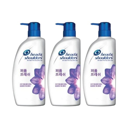 헤드앤숄더 퍼퓸프레쉬 샴푸 750ml 3개